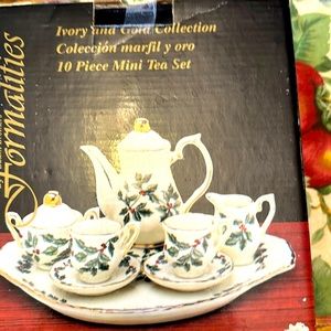 Formalities 10 piece mini tea original box, never used NEW